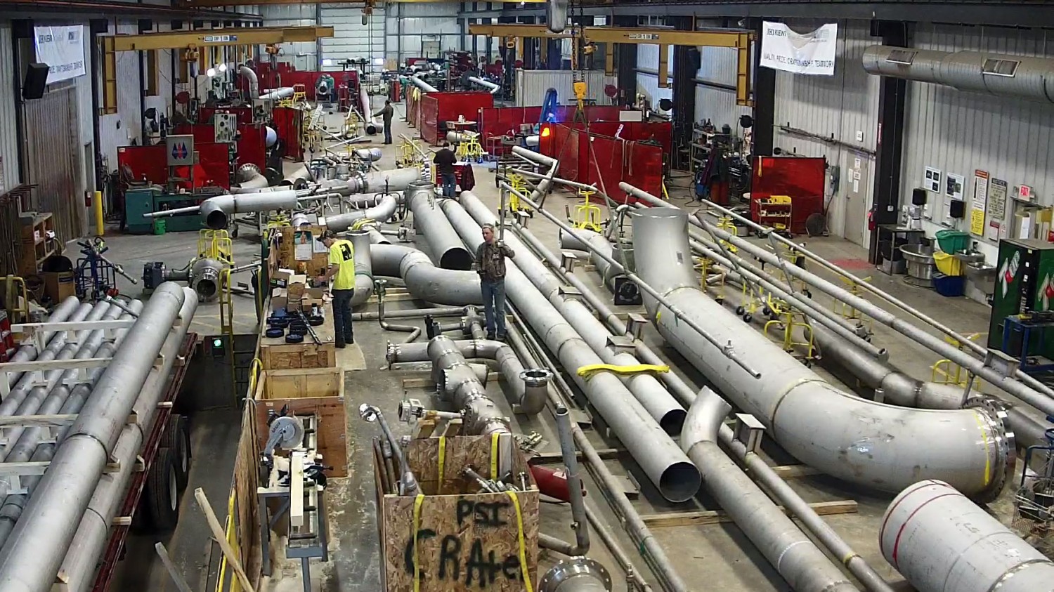 PSI Piping Systems, Inc. Shop Overview in Hortonville, Wisconsin